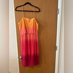 Ombré midi dress by Leith